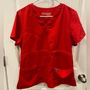 NWOT Greys Anatomy Scrub Top Large